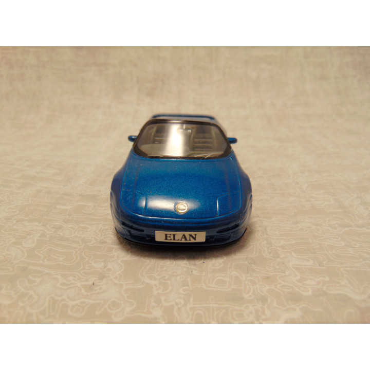 Lotus Elan 1:36 cabrio Edocar blauw