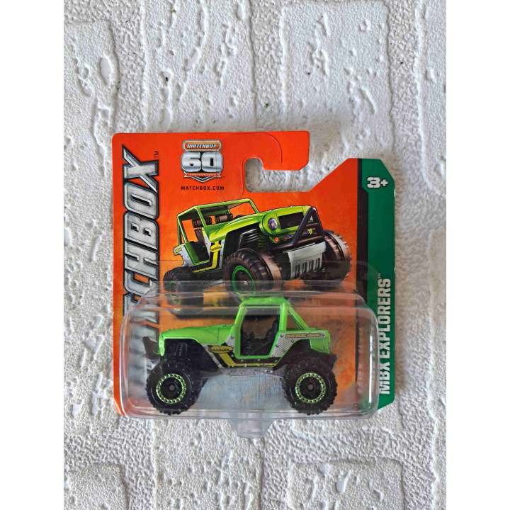 MBX 4x4 Matchbox 2012 groen mb TPN14 - modelauto
