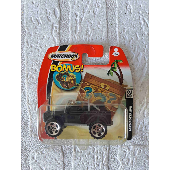 Land Rover SVX Bonus Matchbox mb 52 zwart - modelauto