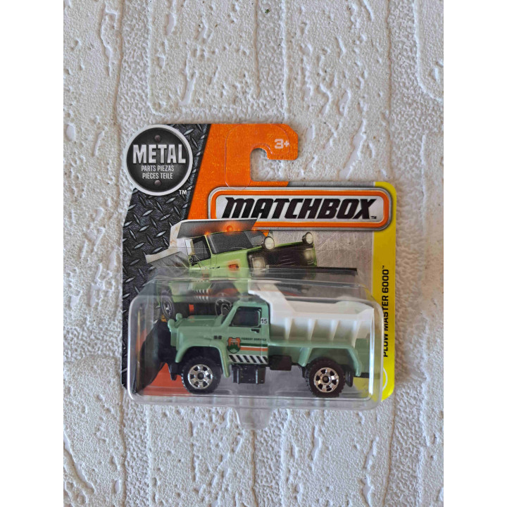 Kiepwagen Plow master 6000 Matchbox mb 2016-036 - modelauto