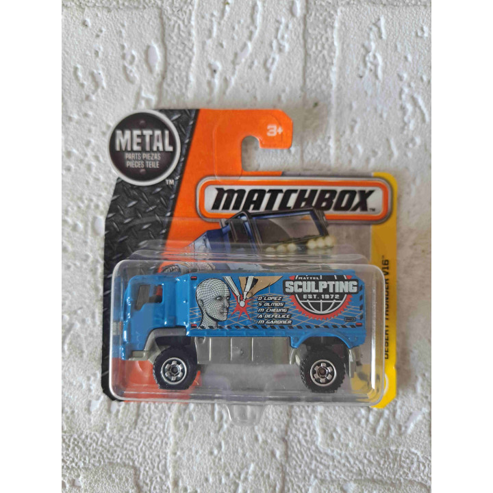 Desert thunder V16 Sculpting Matchbox mb 2016-034 - modelauto Desert thunder V16 Sculpting Matchbox mb 2016-034 - modelauto