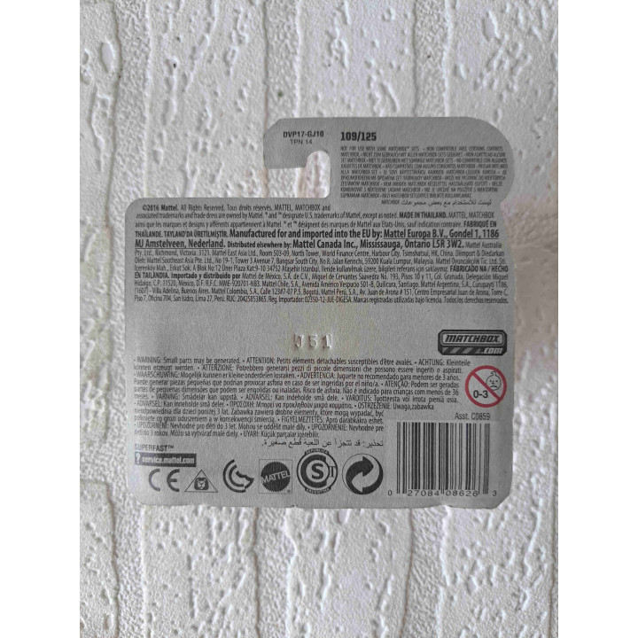 Off road raider Bone collector Matchbox mb 2016-109 - modelauto