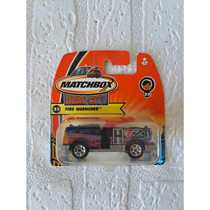 Fire Quencher Brandweer Hero City Matchbox mb 33 - modelauto