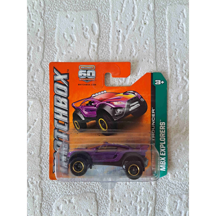 Terrain trouncer Matchbox 2012 mb TPN32 paars - modelauto