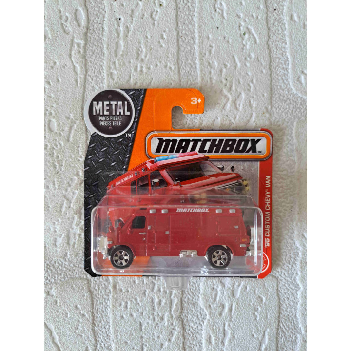 Chevrolet custom Van 1995 Matchbox mb 2016-087 - modelauto