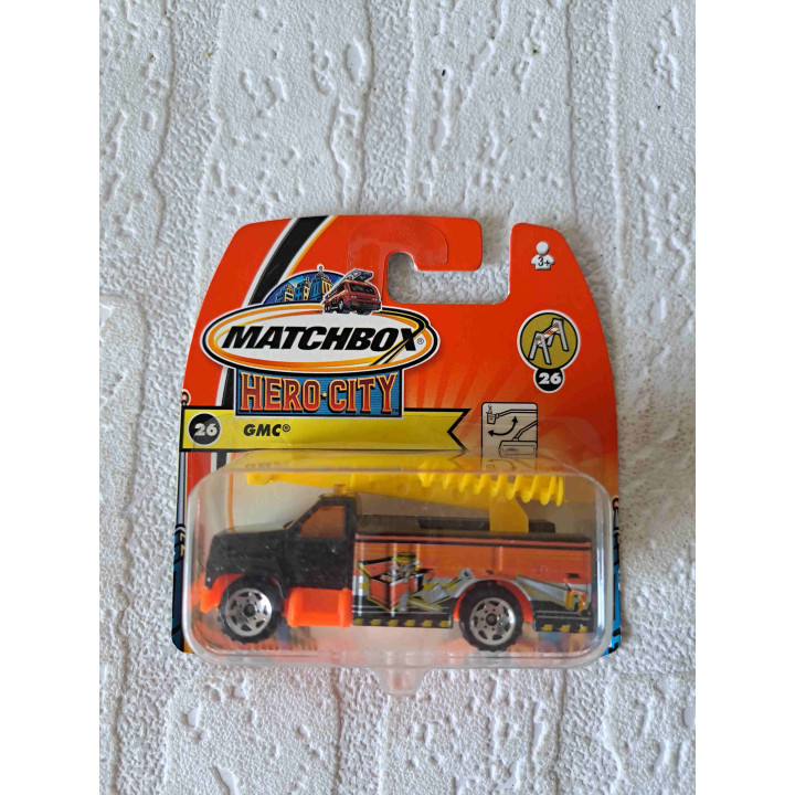 GMC Hero City Matchbox mb 26 zwart - modelauto