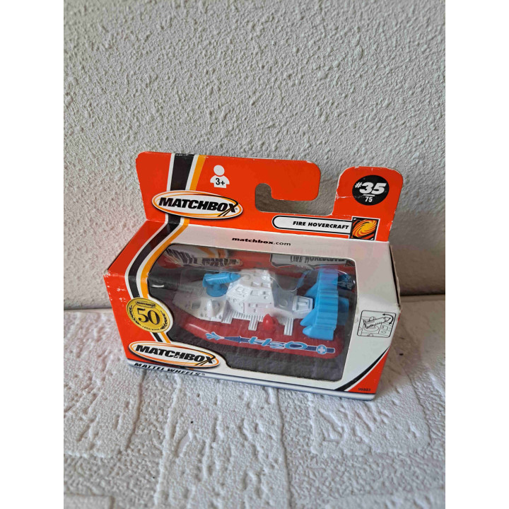 Fire hovercraft Brandweer Matchbox 50 Jaar mb 35