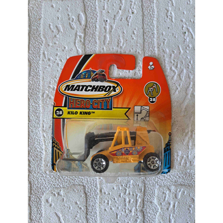 Kilo King Hero City Matchbox mb 28 geel - modelauto