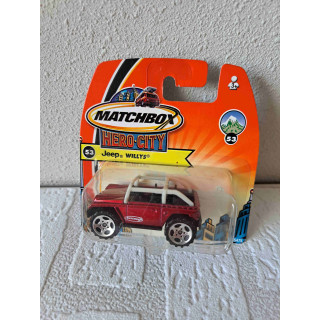 Jeep Willys Hero City Matchbox mb 53