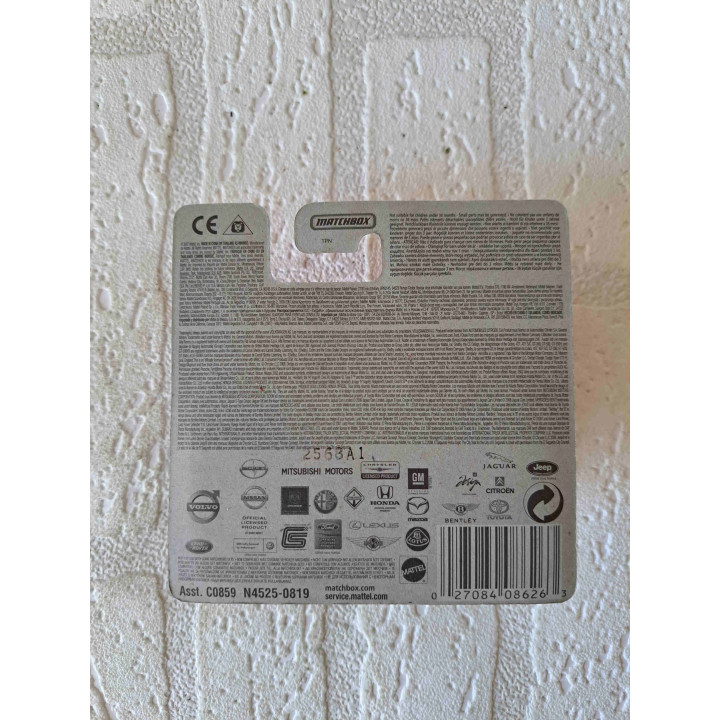 MBX 4x4 Ready for Action Matchbox mb 62 zilverkleurig - modelauto