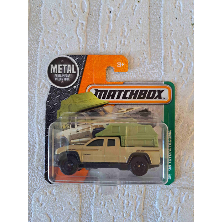 Toyota Tacoma 2016 Matchbox mb 2016-086 groengrijs - modelauto