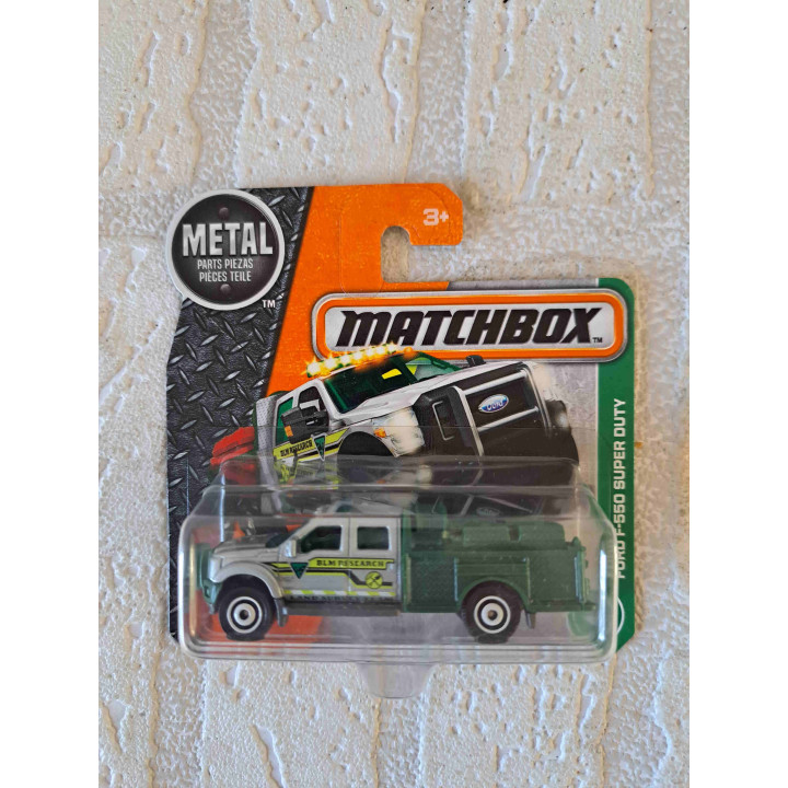 Ford F550 Super duty Matchbox mb 2016-125 groen - modelauto
