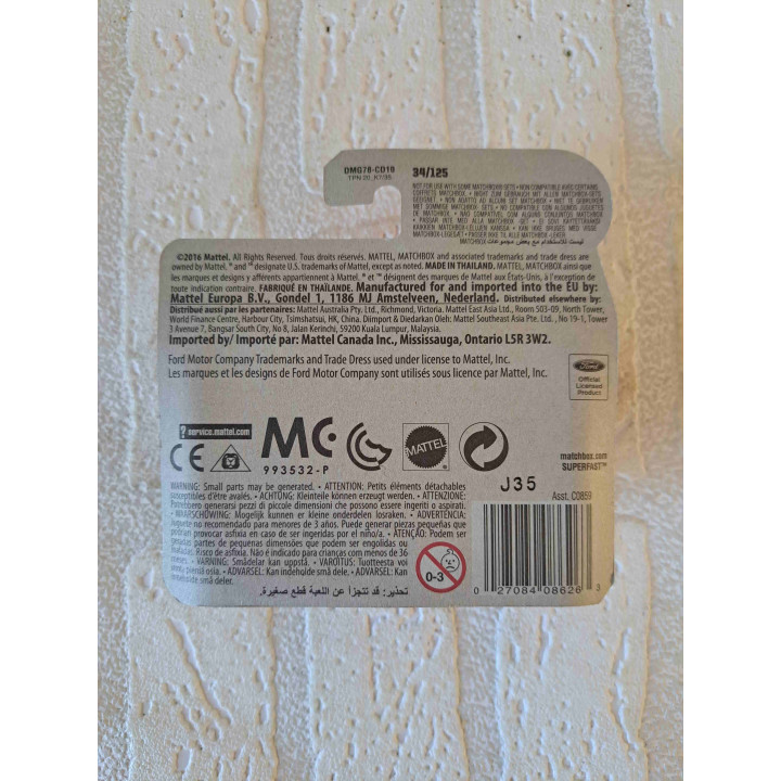 Ford Cargo 2013 Vrachtauto Modelauto Matchbox MB34