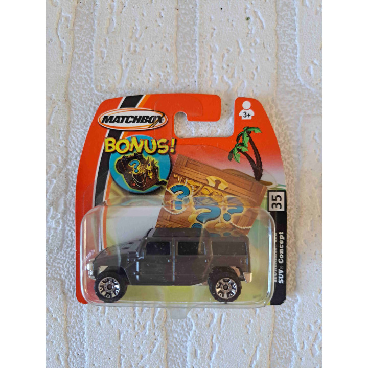 Hummer H2 SUV Concept Bonus Matchbox mb 35 - modelauto