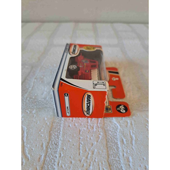 Watts up Zap Matchbox 50 Jaar mb 60 rood - modelauto
