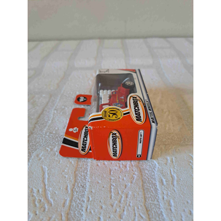 Watts up Zap Matchbox 50 Jaar mb 60 rood - modelauto