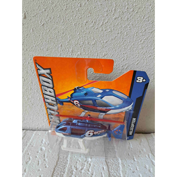 Helicopter 6 News Matchbox 2011-026