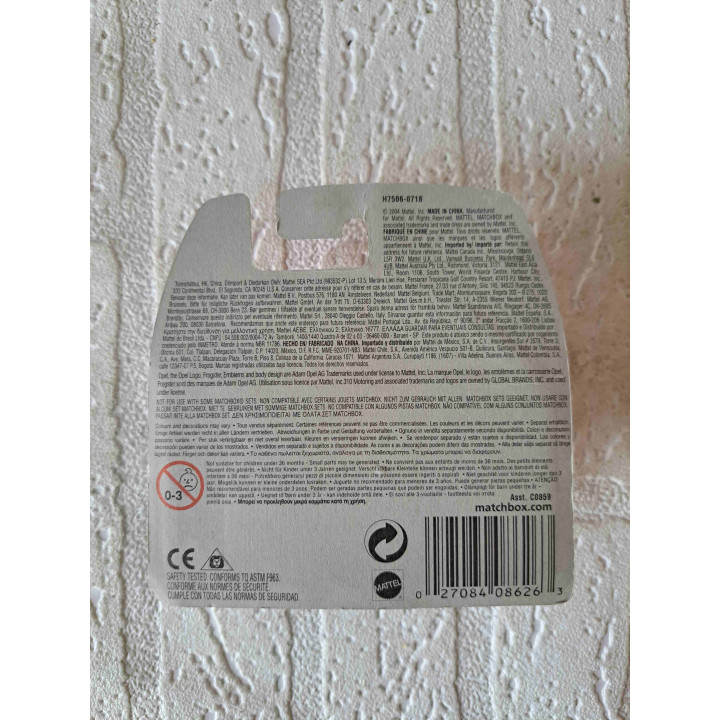 Opel Frogster Bonus Matchbox mb 17 groen - modelauto Opel Frogster Bonus Matchbox mb 17 groen - modelauto