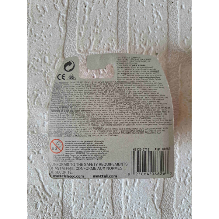 Takelwagen Auto medic Bonus Matchbox mb 2 H2136