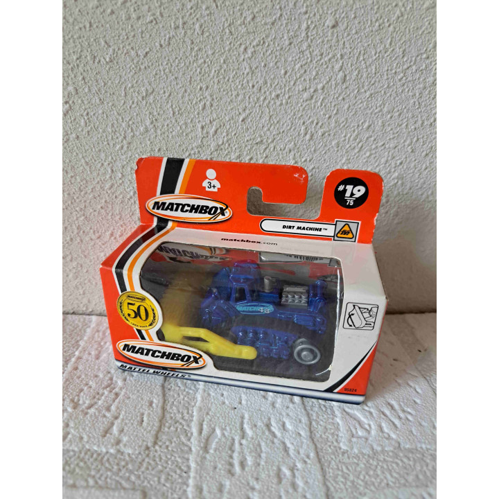 Dirt machine Matchbox 50 Jaar mb 19 Dirt machine Matchbox 50 Jaar mb 19