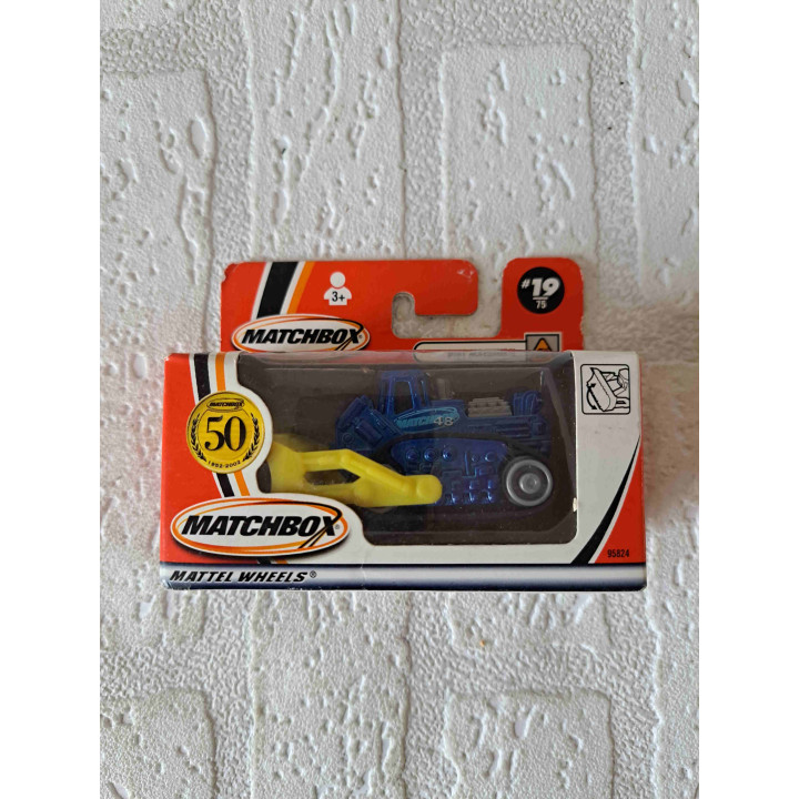 Dirt machine Matchbox 50 Jaar mb 19 blauw - modelauto Dirt machine Matchbox 50 Jaar mb 19 blauw - modelauto