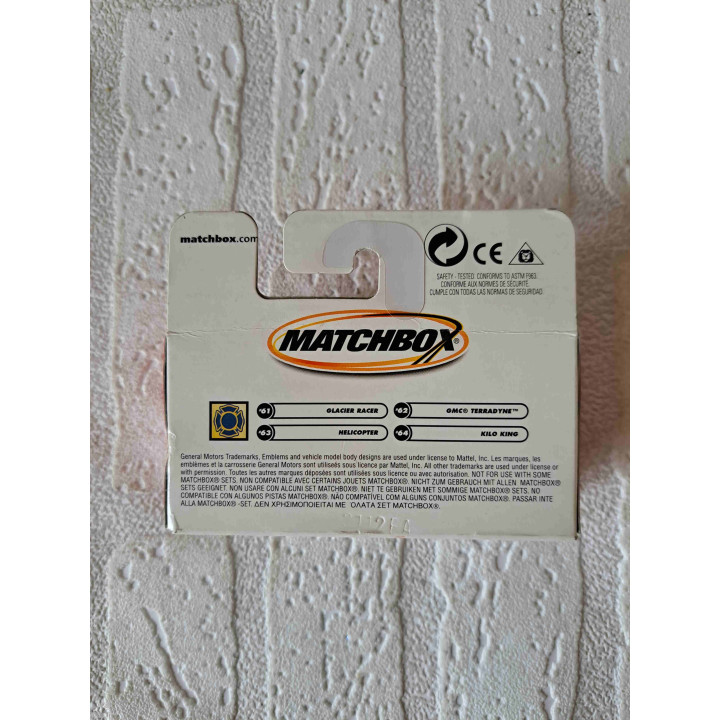 Glacier racer boot Matchbox 50 Jaar mb 61 - modelauto