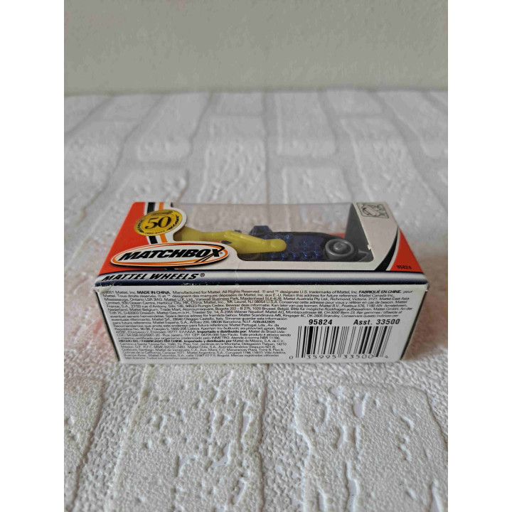 Dirt machine Matchbox 50 Jaar mb 19 blauw - modelauto Dirt machine Matchbox 50 Jaar mb 19 blauw - modelauto