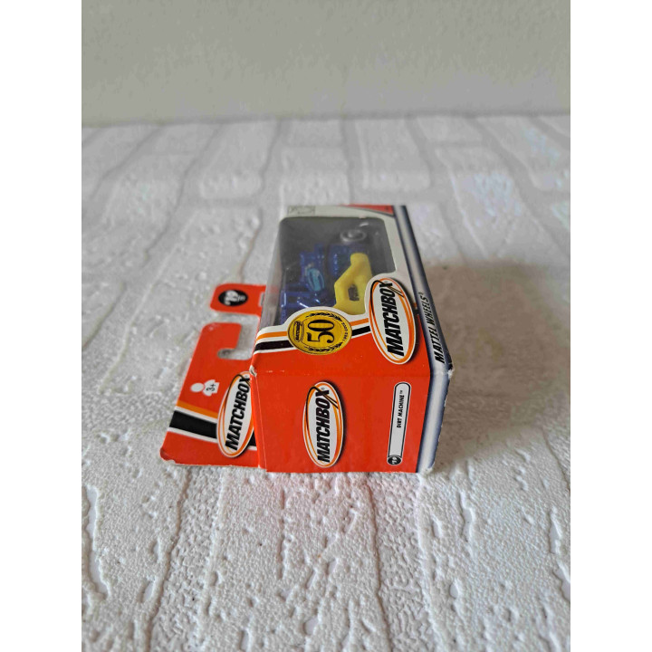 Dirt machine Matchbox 50 Jaar mb 19 blauw - modelauto Dirt machine Matchbox 50 Jaar mb 19 blauw - modelauto