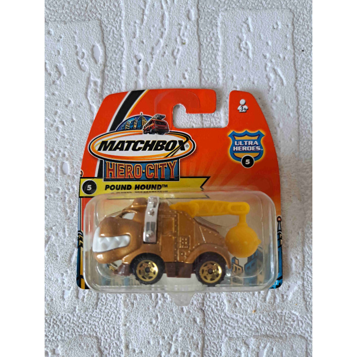 Pound Hound Hero City Matchbox mb 5 Ultra heroes - modelauto
