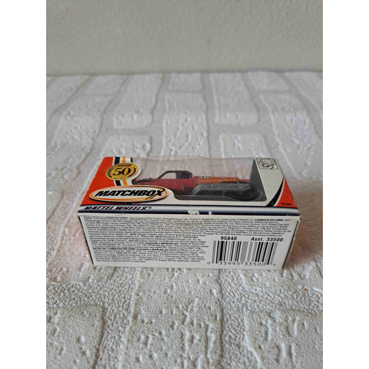 Road Roller Matchbox 50 Jaar mb 20 rood - modelauto