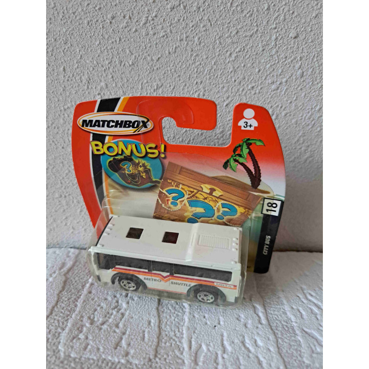 City bus  Metro shuttle Bonus Matchbox mb 18 City bus  Metro shuttle Bonus Matchbox mb 18