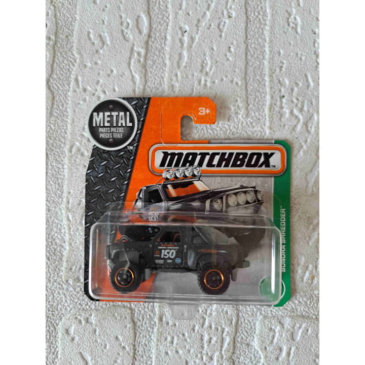 Sonora shredder Matchbox mb 2016-093 donkergrijs - modelauto