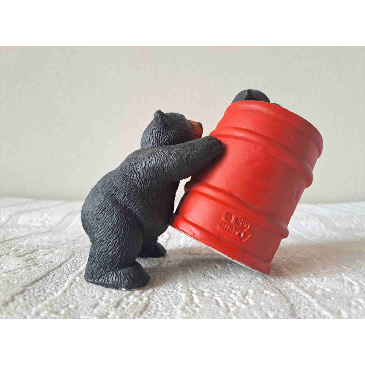 Beren Peek en Boo, Marty Sculpture 7910, kunsthars 12x7x12cm - dierfiguren