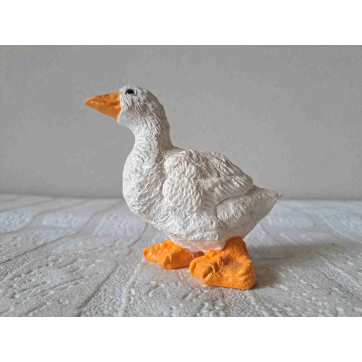 Gans, keramiek 11x5x10cm - dierfiguren