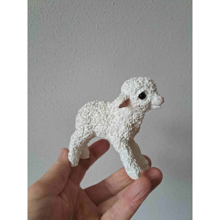 Lam jong schaap, keramiek 11x5.5x10cm