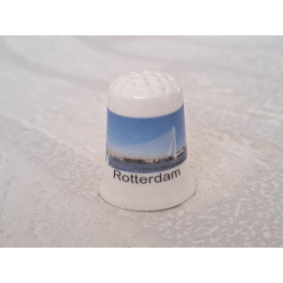 Erasmusbrug in Rotterdam vingerhoedje