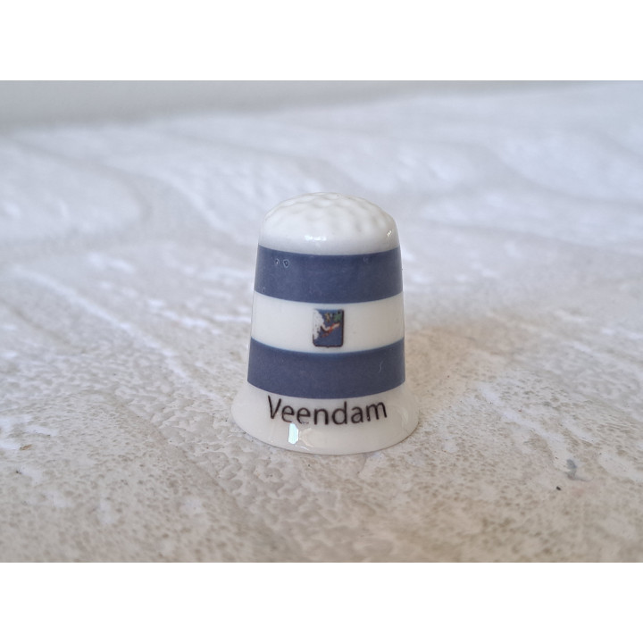 Gemeente vlag Veendam vlag vingerhoedje