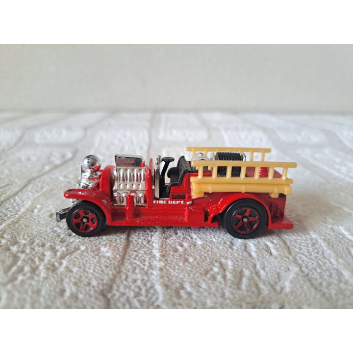 Fire Truck Old Number 5 Hot Wheels 5 Pack complete set