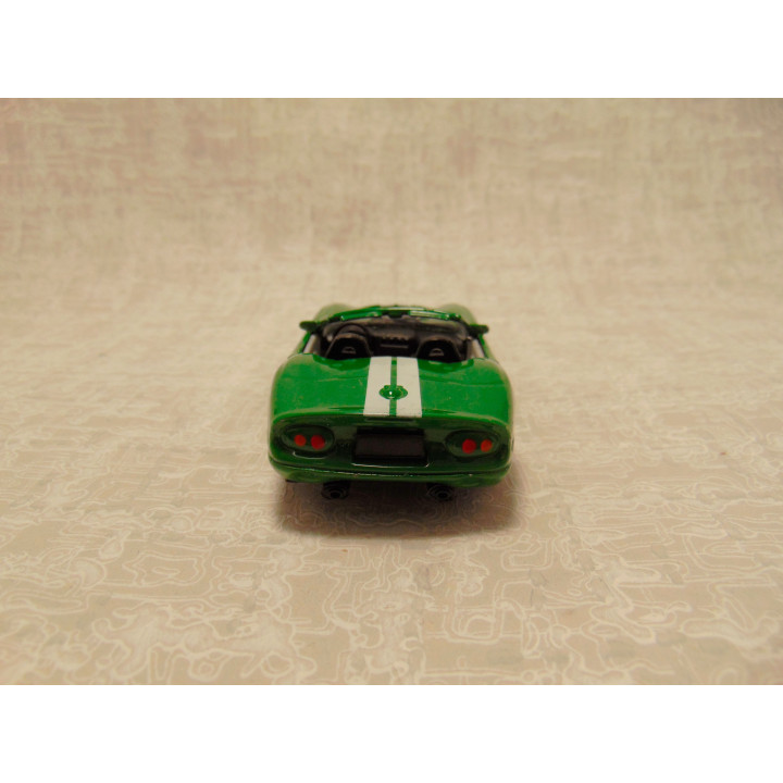 Shelby series one cabrio Bburago 1:43 groen