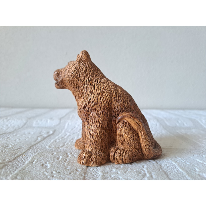Jonge leeuw Welp, kunsthars 10x6x9.5cm - dierfiguren