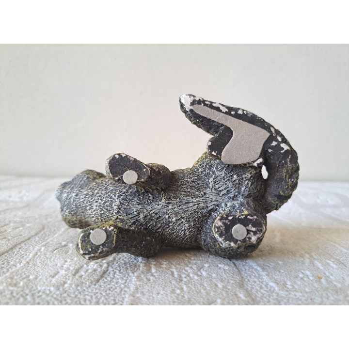 Wasbeer, kunsthars 13x7.5x6cm - dierfiguren