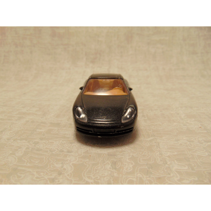 Porsche 911 Carrera coupe Bburago 1:43 donkergrijs
