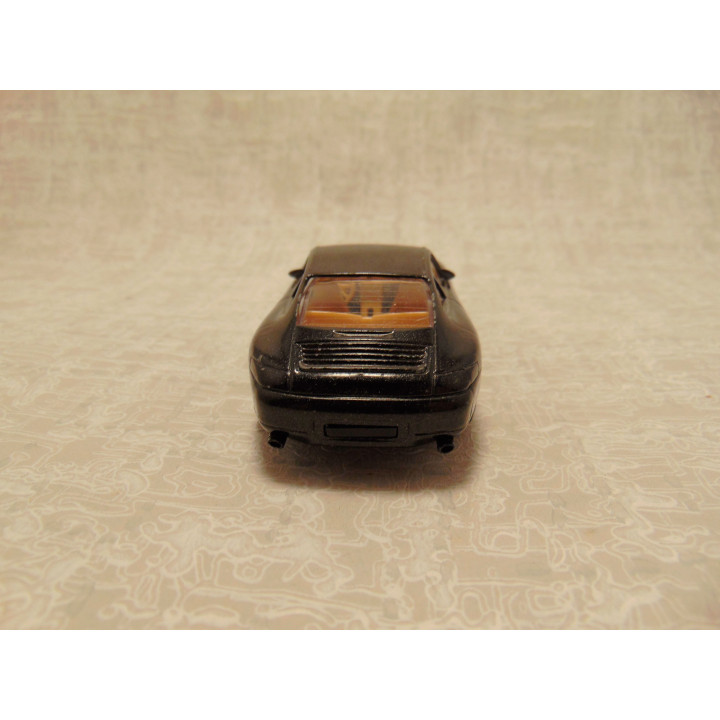Porsche 911 Carrera coupe Bburago 1:43 donkergrijs