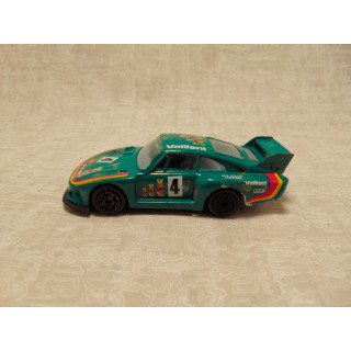 Porsche 935 TT Vaillant rally coupe Bburago 1:43 groen