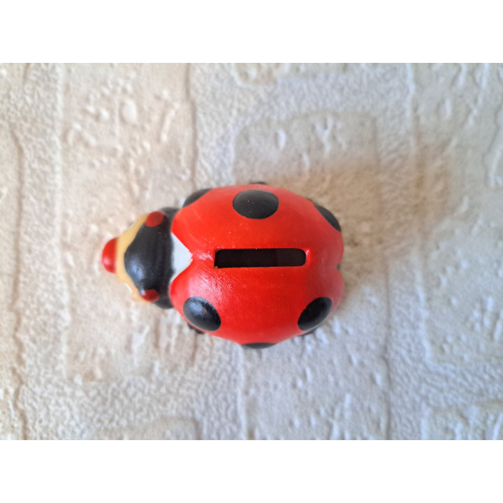 Ladybird Money Box Porcelain cheerful to buy online