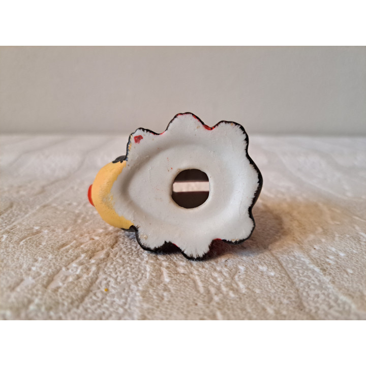 Kleine lieveheersbeestje spaarpot, porselein 6x4x3.5cm - Verzamelobjecten