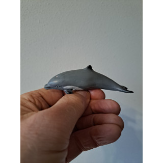 Dolfijn van rubber 9x2.5x3cm