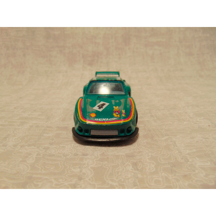 Porsche 935 TT Vaillant rally coupe Bburago 1:43 groen