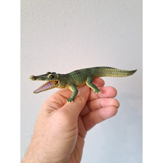 Krokodil, rubber 17.5x7.5x5cm