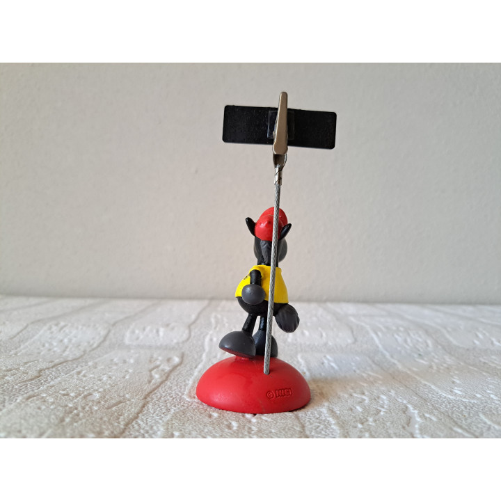Paard, Ferrari bord en logo, fotohouder, kunsthars D4x12cm - fotohouder